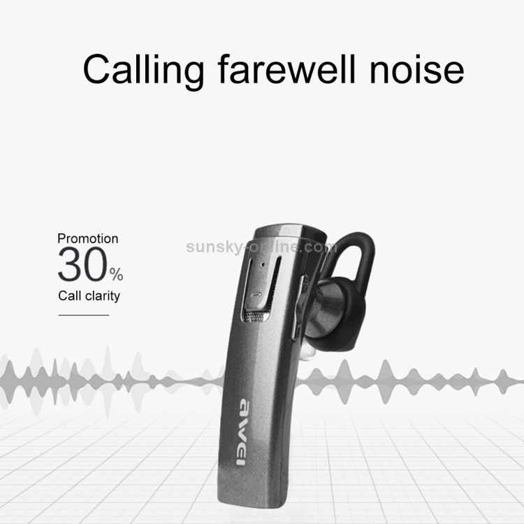 AWEI Noise Cancelling Wireless Headset V4.1 Bluetooth Stereo Earphones AWEI Noise Cancelling Wireless Headset V4.1 Bluetooth Stereo Earphones