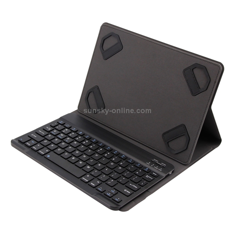 TY-1031 Universal Bluetooth 3.0 ABS Brushed Texture Keyboard + Leather Tablet Case for iOS, Windows, Android Tablet PC Between 9-10.5 inch(Black) TY-1031 Universal Bluetooth 3.0 ABS Brushed Texture Keyboard + Leather Tablet Case for iOS, Windows, Android Tablet PC Between 9-10.5 inch(Black)