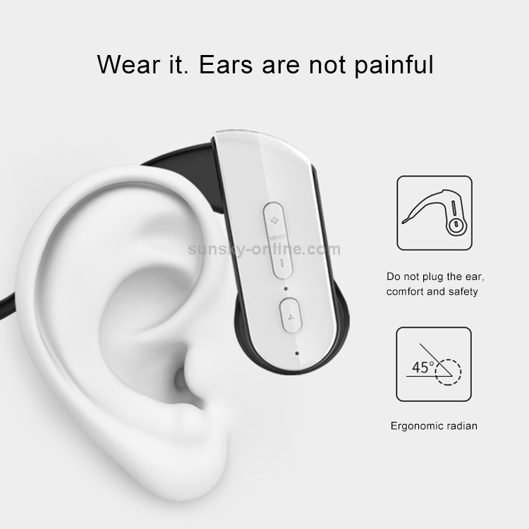 FMJ E3 Bluetooth 4.1 Waterproof Magnetic Bone Conduction Sport Bluetooth Earphone(Black) FMJ E3 Bluetooth 4.1 Waterproof Magnetic Bone Conduction Sport Bluetooth Earphone(Black)