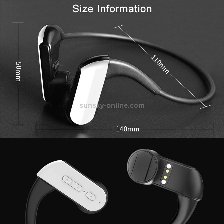 FMJ E3 Bluetooth 4.1 Waterproof Magnetic Bone Conduction Sport Bluetooth Earphone(Black) FMJ E3 Bluetooth 4.1 Waterproof Magnetic Bone Conduction Sport Bluetooth Earphone(Black)