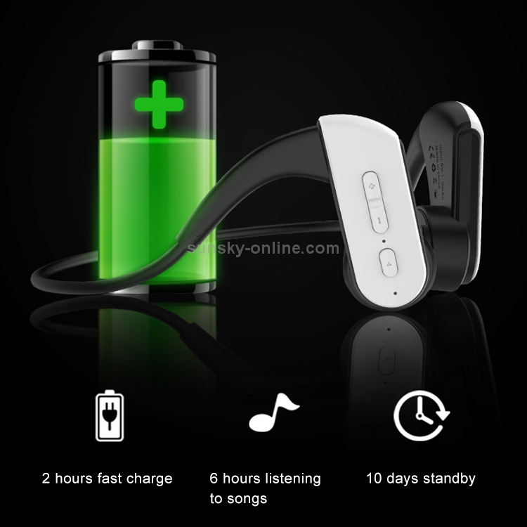 FMJ E3 Bluetooth 4.1 Waterproof Magnetic Bone Conduction Sport Bluetooth Earphone(Black) FMJ E3 Bluetooth 4.1 Waterproof Magnetic Bone Conduction Sport Bluetooth Earphone(Black)