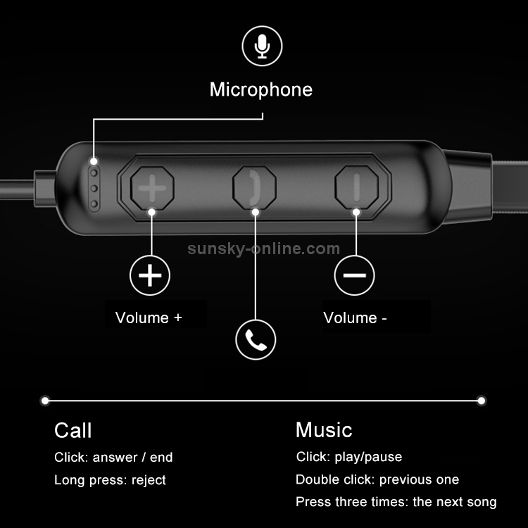 FMJ Q7 Bluetooth 4.2 Magnetic Neck-mounted Sport Bluetooth Earphone(Red) FMJ Q7 Bluetooth 4.2 Magnetic Neck-mounted Sport Bluetooth Earphone(Red)