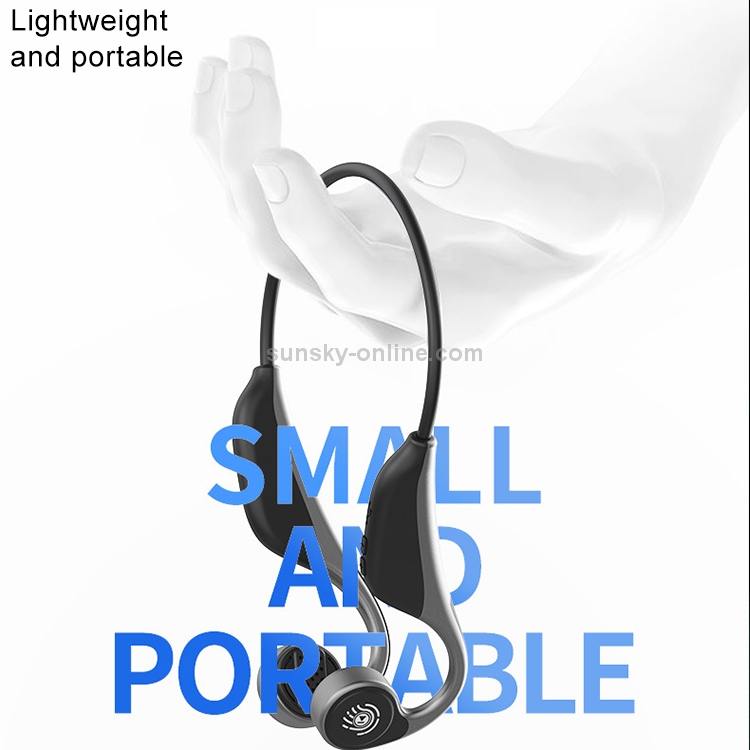 FMJ V9 Bluetooth 5.0 Waterproof Bone Conduction Sport Bluetooth Earphone (Black) FMJ V9 Bluetooth 5.0 Waterproof Bone Conduction Sport Bluetooth Earphone (Black)