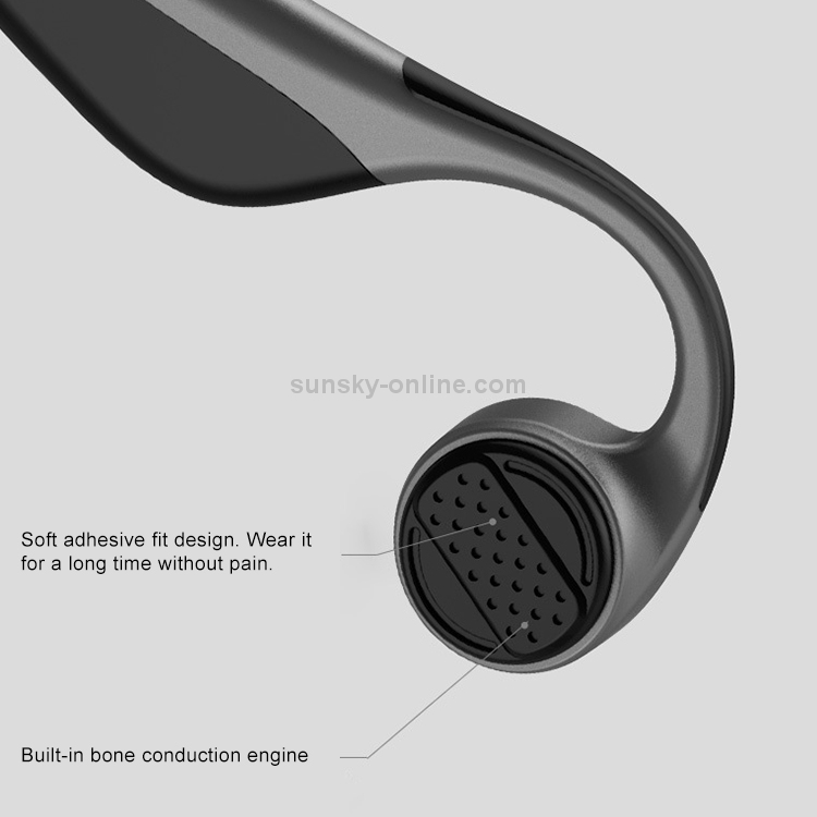 FMJ V9 Bluetooth 5.0 Waterproof Bone Conduction Sport Bluetooth Earphone (Black) FMJ V9 Bluetooth 5.0 Waterproof Bone Conduction Sport Bluetooth Earphone (Black)