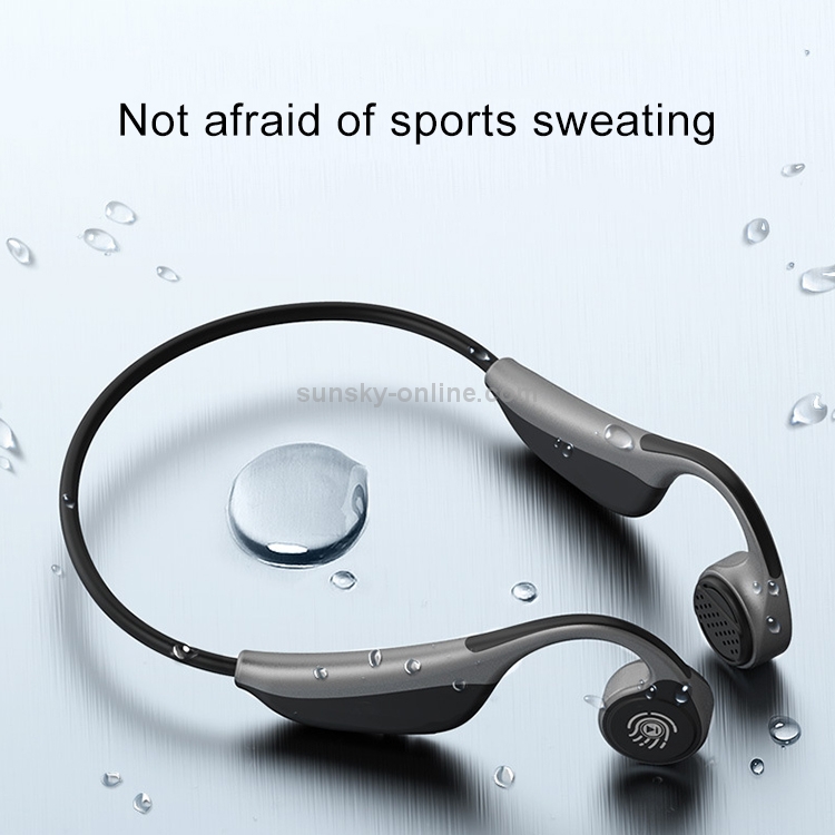 FMJ V9 Bluetooth 5.0 Waterproof Bone Conduction Sport Bluetooth Earphone (Black) FMJ V9 Bluetooth 5.0 Waterproof Bone Conduction Sport Bluetooth Earphone (Black)