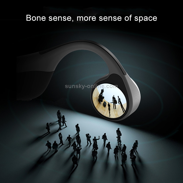 FMJ V9 Bluetooth 5.0 Waterproof Bone Conduction Sport Bluetooth Earphone (Black) FMJ V9 Bluetooth 5.0 Waterproof Bone Conduction Sport Bluetooth Earphone (Black)