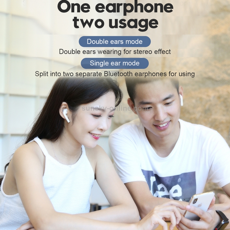 JOYROOM JR-T03S Bluetooth 5.0 TWS Wireless Bluetooth Earphone(White) JOYROOM JR-T03S Bluetooth 5.0 TWS Wireless Bluetooth Earphone(White)