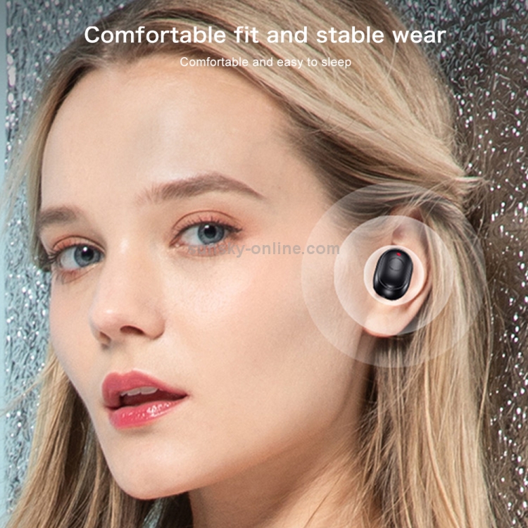 TG911 Bluetooth 5.0 Mini Invisible Intelligent Noise Reduction True Wireless Stereo Bluetooth Earphone (Pink) TG911 Bluetooth 5.0 Mini Invisible Intelligent Noise Reduction True Wireless Stereo Bluetooth Earphone (Pink)