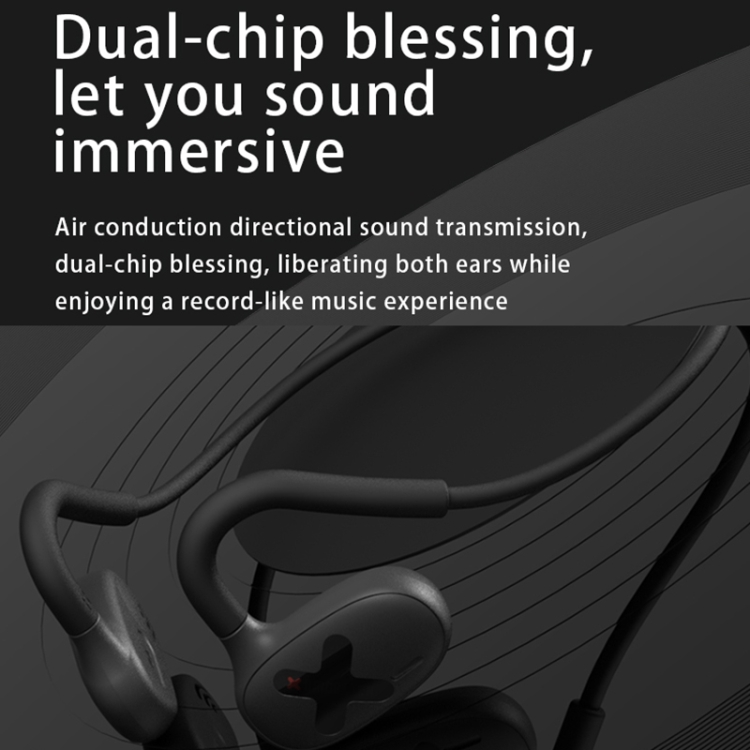 D MOOSTER D24 IPX6 Noise Reduction Air Conduction Wireless Bluetooth Sports Earphone (Black) D MOOSTER D24 IPX6 Noise Reduction Air Conduction Wireless Bluetooth Sports Earphone (Black)