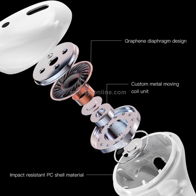 TOTU EAUB-040 Glory Series Bluetooth 5.0 TWS ANC Noise Cancelling Wireless Bluetooth Earphone Max Version With Light Sensor TOTU EAUB-040 Glory Series Bluetooth 5.0 TWS ANC Noise Cancelling Wireless Bluetooth Earphone Max Version With Light Sensor