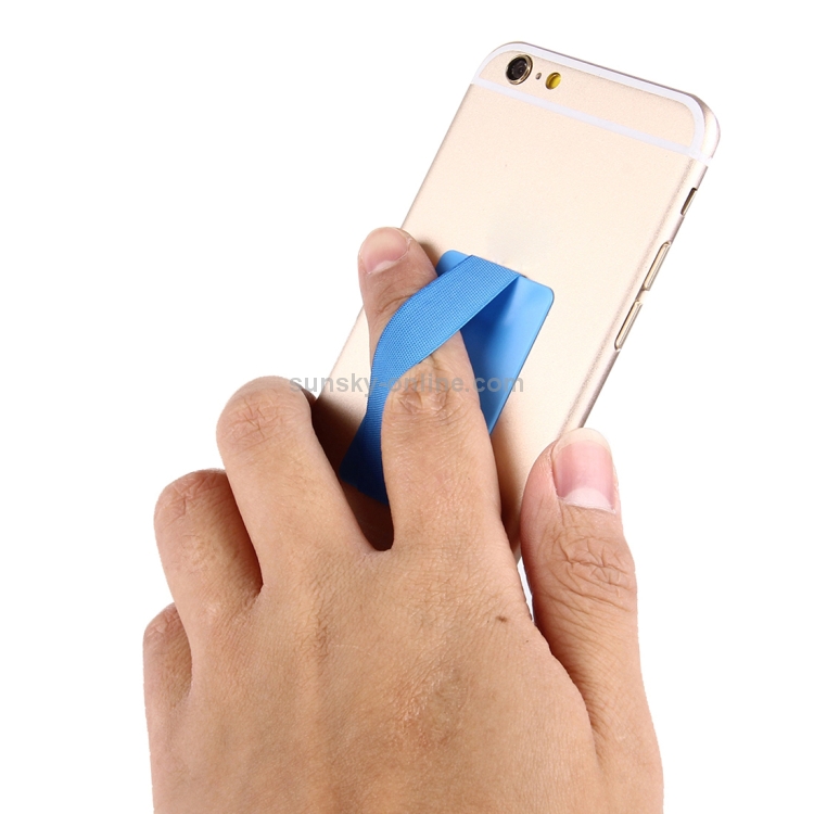 [RUS Warehouse] Ultrathin Finger Grip Strap(Blue)