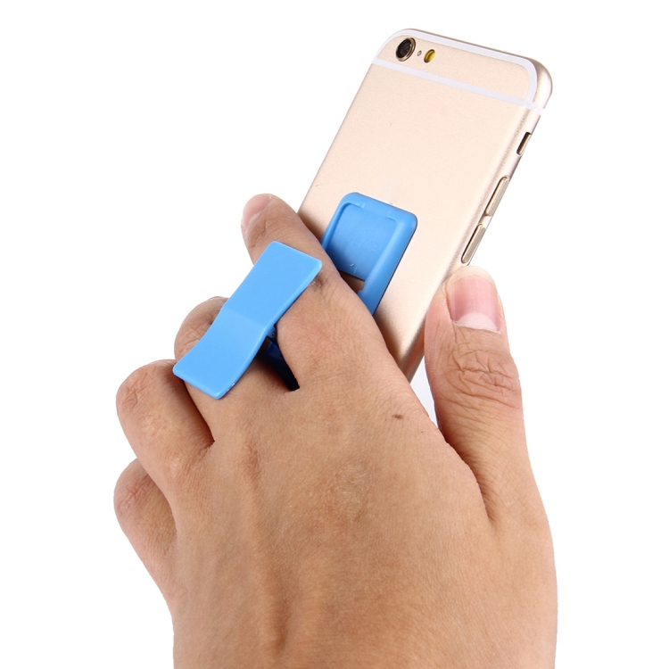 Concise Style Changeable Adjustable Universal Mini Adhesive Holder Stand, Size: 6.4 x 3.1 x 0.2 cm