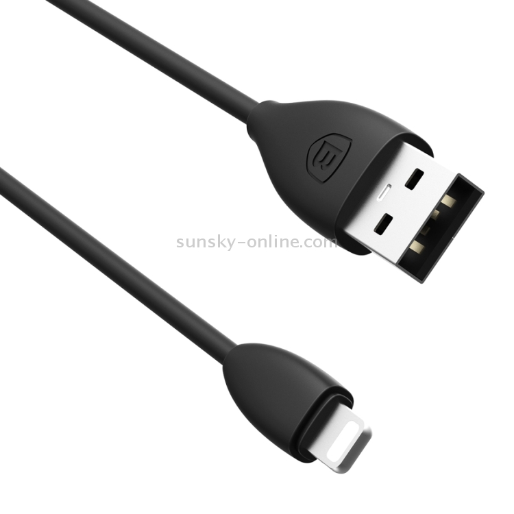Baseus CALMY-01 1.2m 2A 8 Pin to USB Data Sync Charger Cable / Small Pretty Waist Cable Baseus CALMY-01 1.2m 2A 8 Pin to USB Data Sync Charger Cable / Small Pretty Waist Cable