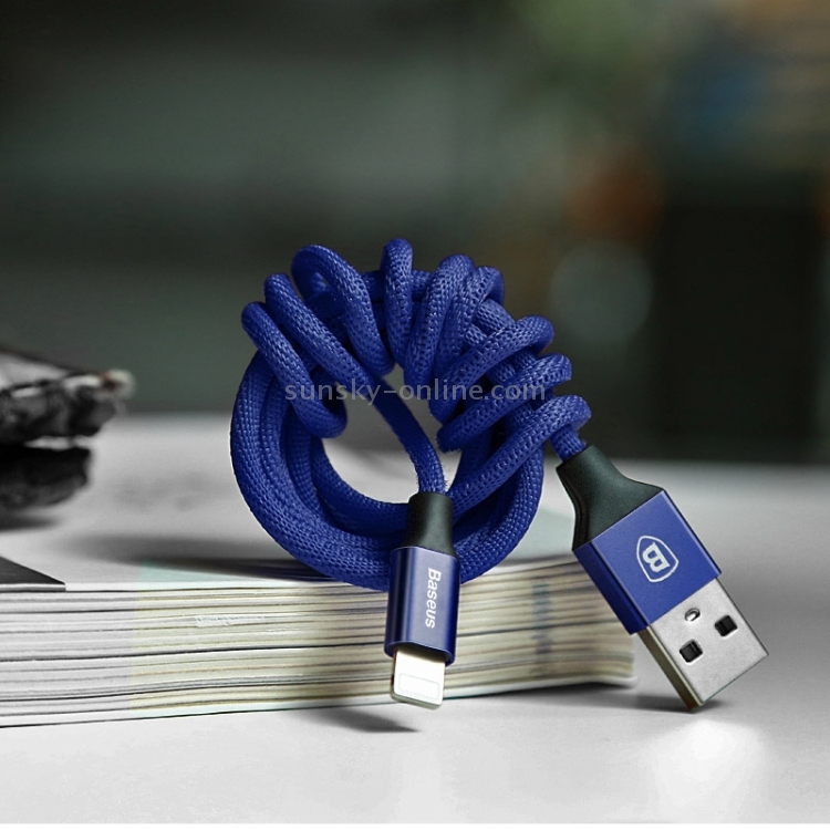 Baseus 3m 1.5A Yiven Cable Woven Style Metal Head 8 Pin to USB Data Sync Charging Cable Baseus 3m 1.5A Yiven Cable Woven Style Metal Head 8 Pin to USB Data Sync Charging Cable