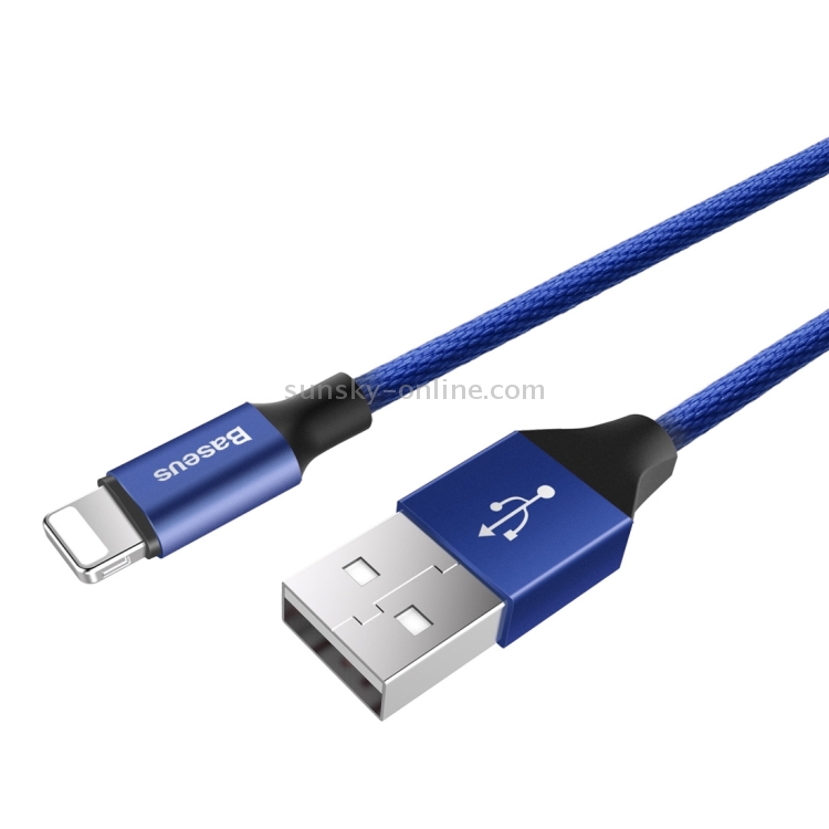 Baseus 3m 1.5A Yiven Cable Woven Style Metal Head 8 Pin to USB Data Sync Charging Cable Baseus 3m 1.5A Yiven Cable Woven Style Metal Head 8 Pin to USB Data Sync Charging Cable