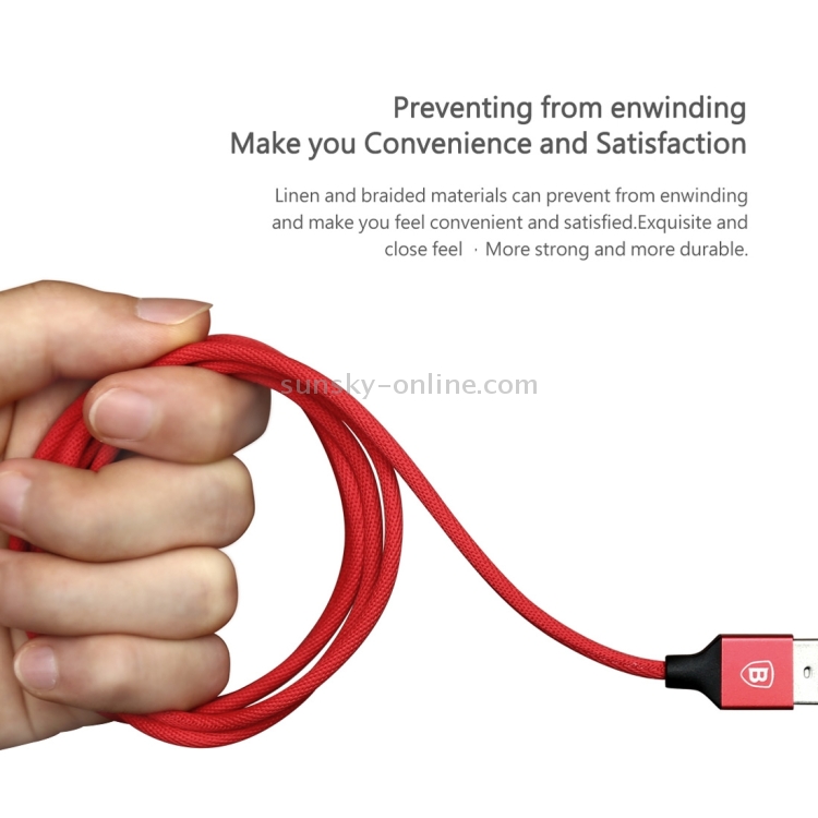Baseus 3m 1.5A Yiven Cable Woven Style Metal Head 8 Pin to USB Data Sync Charging Cable Baseus 3m 1.5A Yiven Cable Woven Style Metal Head 8 Pin to USB Data Sync Charging Cable