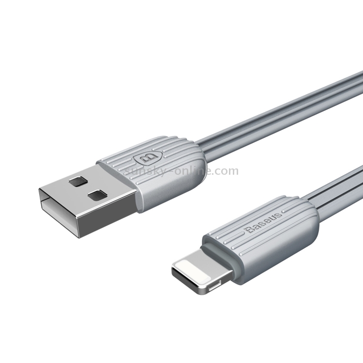 Baseus 1m 2A 8 Pin to USB Travel Storage Data Sync Charger Cable Baseus 1m 2A 8 Pin to USB Travel Storage Data Sync Charger Cable