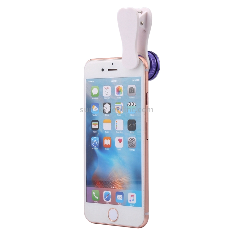 3 in 1 Universal 185 Degrees Fisheye Lens + 0.65X Super Wide Angle + 10X Macro Lens with Clip & Carrying Bag for iPhone, Samsung, HTC, Sony, Huawei, Xiaomi, Meizu(Purple) 3 in 1 Universal 185 Degrees Fisheye Lens + 0.65X Super Wide Angle + 10X Macro Lens with Clip & Carrying Bag for iPhone, Samsung, HTC, Sony, Huawei, Xiaomi, Meizu(Purple)