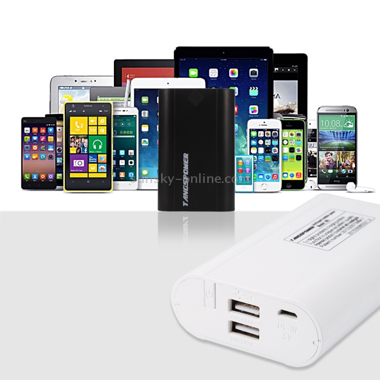 Portable High-efficiency 3 x 18650 Batteries Plastic Power Bank Shell Box with Battery Indication LCD Screen & Dual USB Output for iPhone, iPad, Samsung, LG, Sony Ericsson, MP4, PSP, Camera, Batteries Not Included(Black) Portable High-efficiency 3 x 18650 Batteries Plastic Power Bank Shell Box with Battery Indication LCD Screen & Dual USB Output for iPhone, iPad, Samsung, LG, Sony Ericsson, MP4, PSP, Camera, Batteries Not Included(Black)