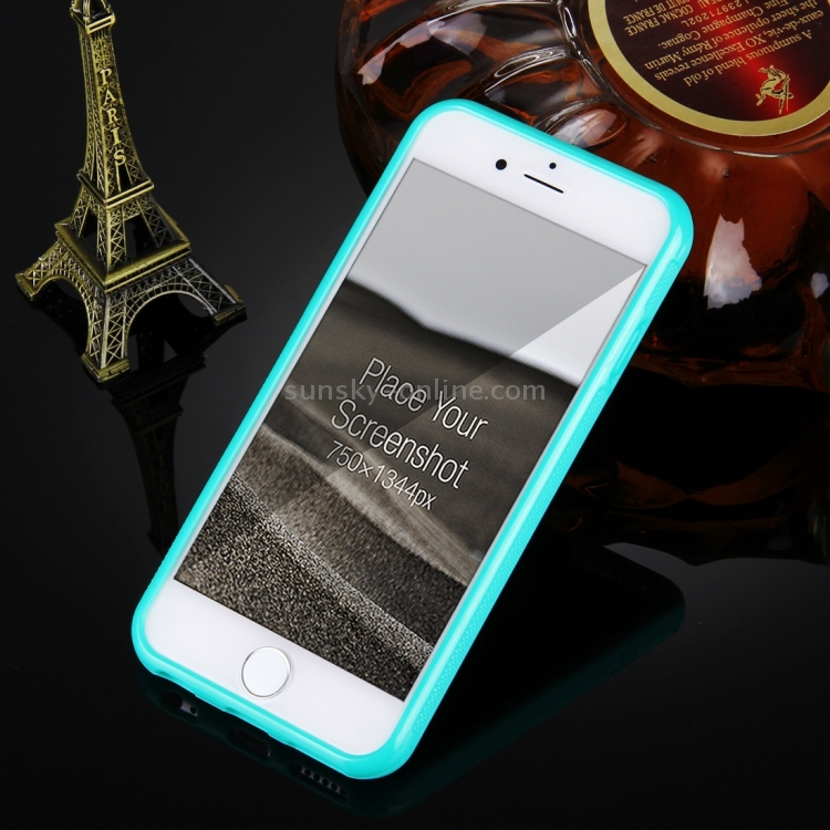 For Iphone 6 And 6s Anti Gravity Magical Nano Suction Technology Sticky Selfie Protective Casegreen