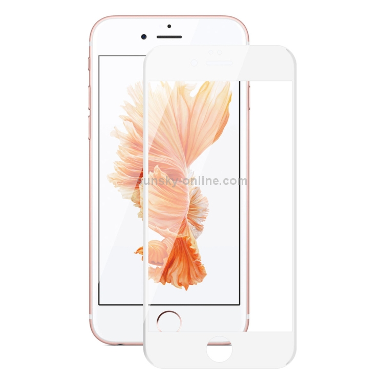 ENKAY Hat-Prince 0.26mm 9H Surface Hardness 6D Curved Edge Full Screen Tempered Glass Film for iPhone 6 & 6s(White) ENKAY Hat-Prince 0.26mm 9H Surface Hardness 6D Curved Edge Full Screen Tempered Glass Film for iPhone 6 & 6s(White)