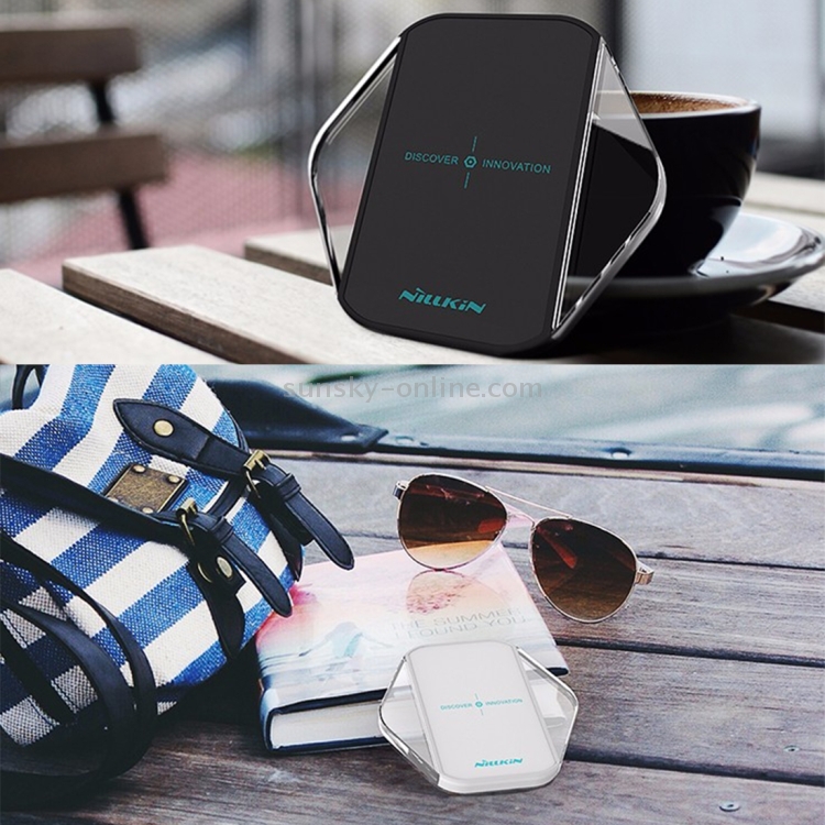 NILLKIN Magic Cube QI Standard Smart Recognition 5W Hexagonal Wireless Charger with Blue Indicator NILLKIN Magic Cube QI Standard Smart Recognition 5W Hexagonal Wireless Charger with Blue Indicator