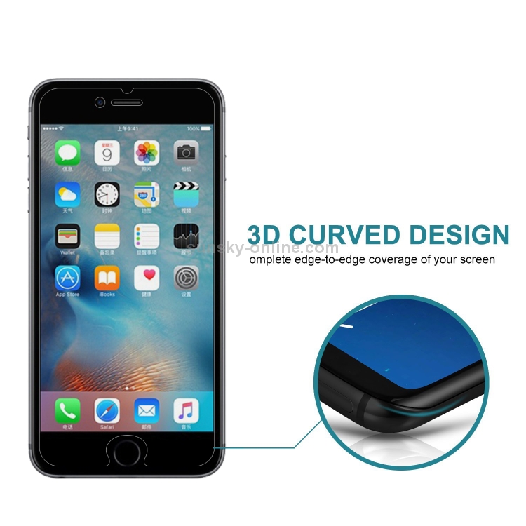 0.26mm 9H 3D Non-full Screen Highly Transparent Privacy Anti-glare Tempered Glass Film for iPhone 6 & 6s 0.26mm 9H 3D Non-full Screen Highly Transparent Privacy Anti-glare Tempered Glass Film for iPhone 6 & 6s