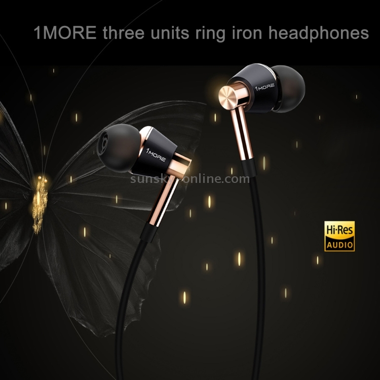 Original Xiaomi 1MORE Three Drivers (Single Moving Coil + Dual Moving Iron) Smart Wired Control In-Ear Earphone Ear Cup Original Xiaomi 1MORE Three Drivers (Single Moving Coil + Dual Moving Iron) Smart Wired Control In-Ear Earphone Ear Cup
