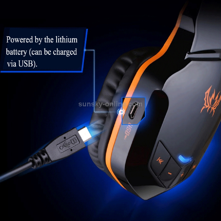 KOTION EACH B3505 Wireless Bluetooth V4.1+EDR Stereo Gaming Headphone Headset with Mic