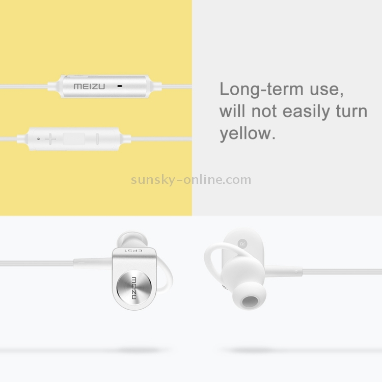 Original Meizu EP51 55CM High Quality Stereo Wireless Sports Bluetooth Earphone Bluetooth In-ear Headphone with Microphone & Four Sizes(S/M/L/XL) Silicone Earcaps & One Collecting Bag & Magnetic Function for iPhone & Android Smart Phones or Other Bluetoot Original Meizu EP51 55CM High Quality Stereo Wireless Sports Bluetooth Earphone Bluetooth In-ear Headphone with Microphone & Four Sizes(S/M/L/XL) Silicone Earcaps & One Collecting Bag & Magnetic Function for iPhone & Android Smart Phones or Other Bluetoot