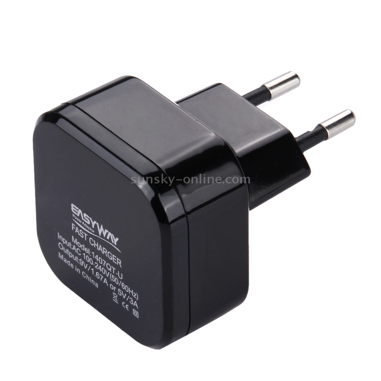 9V / 1.67A or 5V / 3A High Compatibility USB Charger 9V / 1.67A or 5V / 3A High Compatibility USB Charger