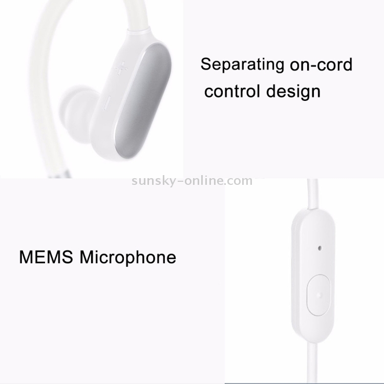 Original Xiaomi Life Sweatproof Stereo Wireless Sports Bluetooth 4.1 Wired Earbud In-ear Earphone with Microphone Original Xiaomi Life Sweatproof Stereo Wireless Sports Bluetooth 4.1 Wired Earbud In-ear Earphone with Microphone