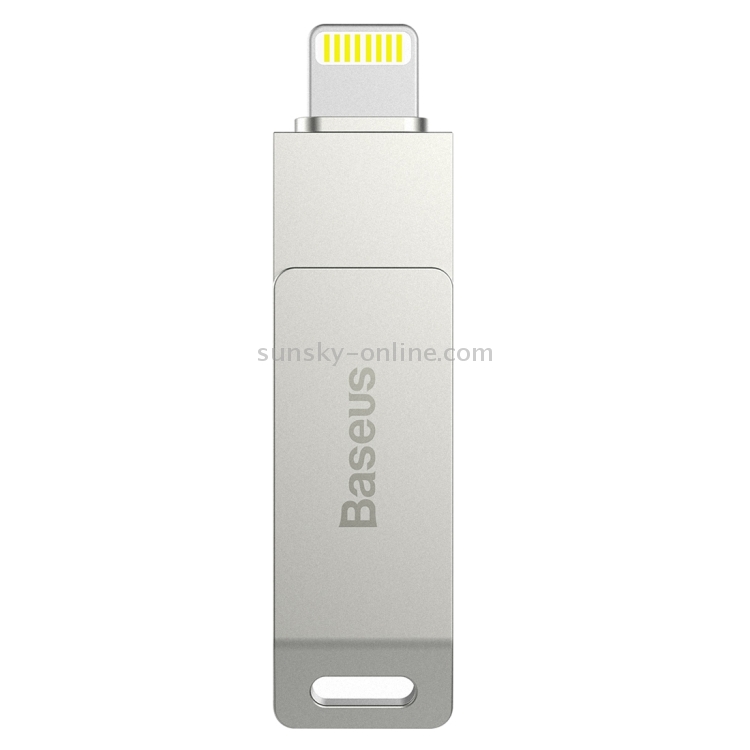 Baseus Mini Apple MFi 32GB 8pin to USB 2.0 Flash Disk Drive for iPhone & iPad & iPod(Chrome) Baseus Mini Apple MFi 32GB 8pin to USB 2.0 Flash Disk Drive for iPhone & iPad & iPod(Chrome)