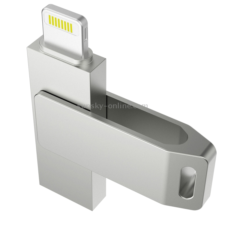 Baseus Mini Apple MFi 32GB 8pin to USB 2.0 Flash Disk Drive for iPhone & iPad & iPod(Chrome) Baseus Mini Apple MFi 32GB 8pin to USB 2.0 Flash Disk Drive for iPhone & iPad & iPod(Chrome)