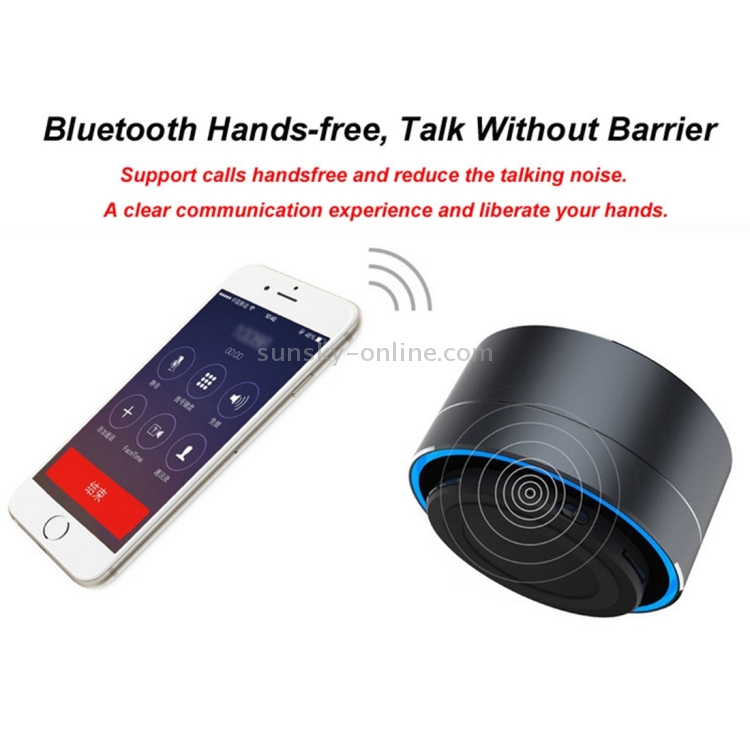 A10 Mini Portable Bluetooth Speaker Built-in MIC & LED, Support Hands-free Calls & TF Card(Silver) A10 Mini Portable Bluetooth Speaker Built-in MIC & LED, Support Hands-free Calls & TF Card(Silver)