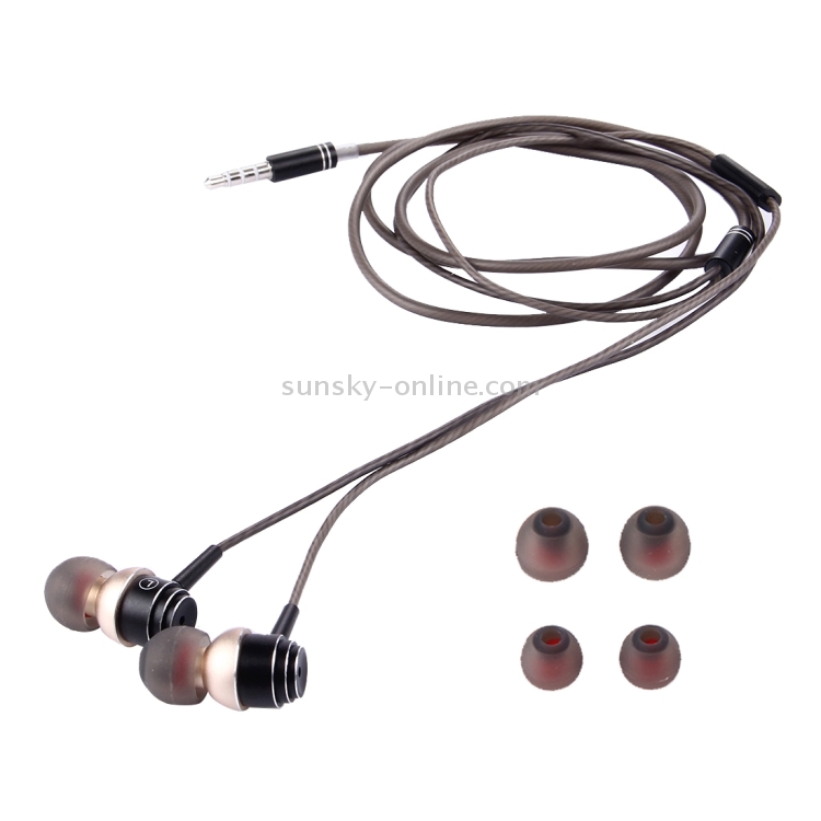 REXSO High Quality Stereo HiFi Wire Control Sports Earphone In-ear Headphone with HD Microphone & Hands-free Calls for iPhone & Android and other Devices with 3.5mm Earphone Port(Black) REXSO High Quality Stereo HiFi Wire Control Sports Earphone In-ear Headphone with HD Microphone & Hands-free Calls for iPhone & Android and other Devices with 3.5mm Earphone Port(Black)