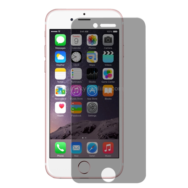 ENKAY for iPhone 6 & 6s Hat-Prince 0.26mm 9H+ Surface Hardness 2.5D Privacy Anti-glare Non-full Tempered Glass Film