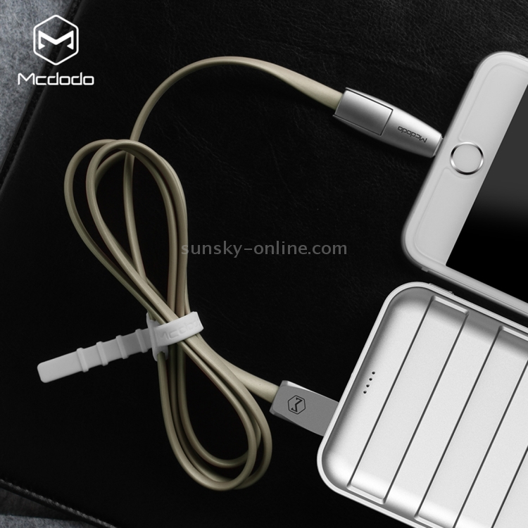 Mcdodo 2 in 1 CA-189 1m 2.4A Separable 8 Pin + Micro USB to USB Ellipse TPE Data Sync Charging Cable with Head Mcdodo 2 in 1 CA-189 1m 2.4A Separable 8 Pin + Micro USB to USB Ellipse TPE Data Sync Charging Cable with Head
