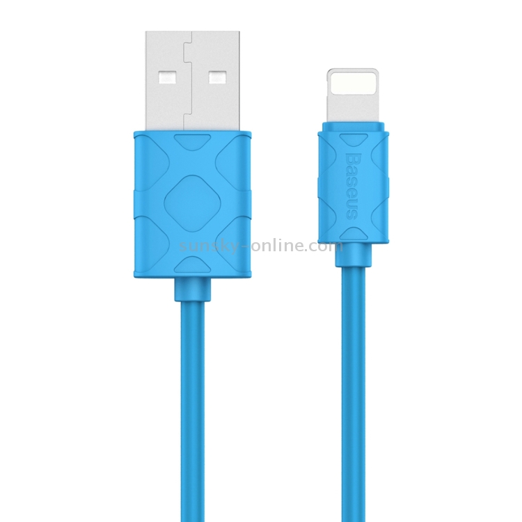 Baseus 1M High Speed 8pin to USB 2.0 Yawen Cable USB Data Sync Charging Cable for iPhone 6 Plus / 6s Plus / 6 / 6s / 5 / 5S / 5C & iPad Pro / Air 2 / Air / mini 4 / 3 / 2 / 1 & iPod Nano 7 / Touch(Blue) Baseus 1M High Speed 8pin to USB 2.0 Yawen Cable USB Data Sync Charging Cable for iPhone 6 Plus / 6s Plus / 6 / 6s / 5 / 5S / 5C & iPad Pro / Air 2 / Air / mini 4 / 3 / 2 / 1 & iPod Nano 7 / Touch(Blue)