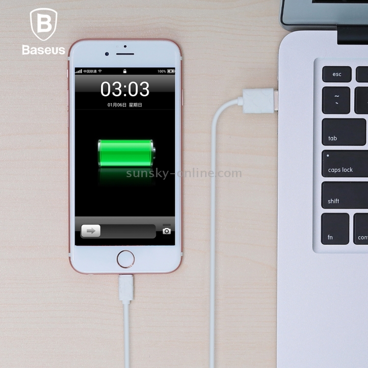 Baseus 1M High Speed 8pin to USB 2.0 Yawen Cable USB Data Sync Charging Cable for iPhone 6 Plus / 6s Plus / 6 / 6s / 5 / 5S / 5C & iPad Pro / Air 2 / Air / mini 4 / 3 / 2 / 1 & iPod Nano 7 / Touch(Blue) Baseus 1M High Speed 8pin to USB 2.0 Yawen Cable USB Data Sync Charging Cable for iPhone 6 Plus / 6s Plus / 6 / 6s / 5 / 5S / 5C & iPad Pro / Air 2 / Air / mini 4 / 3 / 2 / 1 & iPod Nano 7 / Touch(Blue)