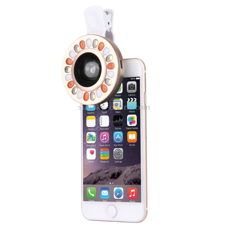 Universal 0.4X Wide Angle Multi-function LED Flash Light Phone Lens with Clip Universal 0.4X Wide Angle Multi-function LED Flash Light Phone Lens with Clip