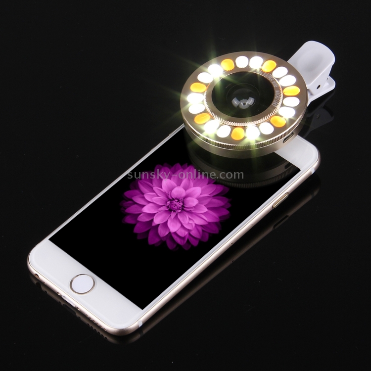 Universal 0.4X Wide Angle Multi-function LED Flash Light Phone Lens with Clip Universal 0.4X Wide Angle Multi-function LED Flash Light Phone Lens with Clip