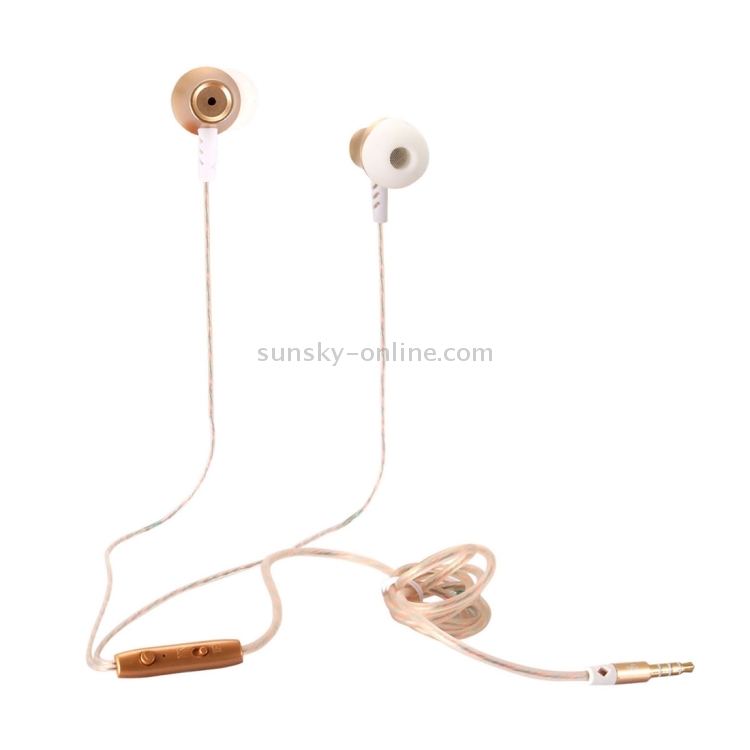 ENKAY Hat Prince Perfume Style In-Ear Stereo Earphone with Wire Control + MIC, Support Answering and Rejecting Call for iPhone, iPad, iPod, Samsung, HTC, Sony(Gold) ENKAY Hat Prince Perfume Style In-Ear Stereo Earphone with Wire Control + MIC, Support Answering and Rejecting Call for iPhone, iPad, iPod, Samsung, HTC, Sony(Gold)