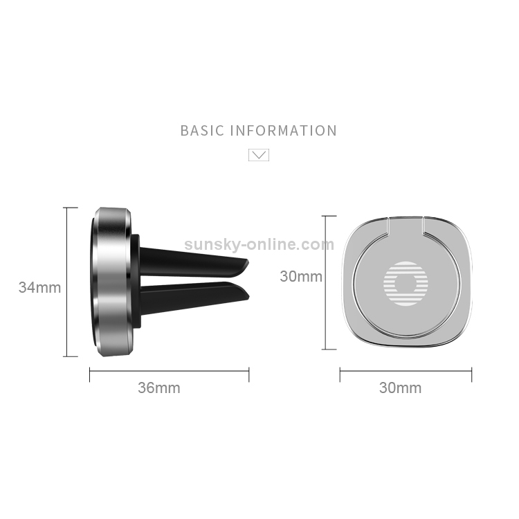 JOYROOM JR-ZS122 Universal Magnetic Car Air Outlet Vent Mount Phone Holder Stand JOYROOM JR-ZS122 Universal Magnetic Car Air Outlet Vent Mount Phone Holder Stand