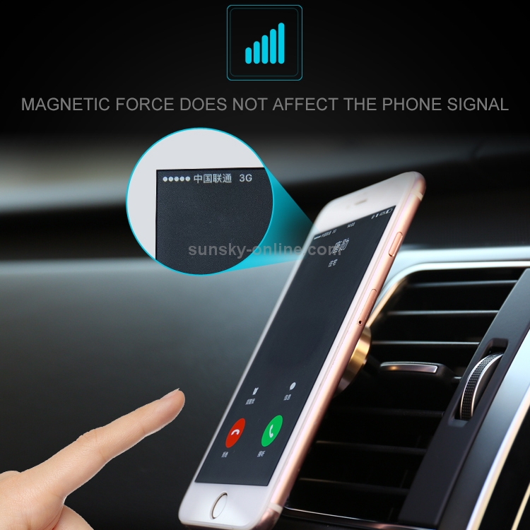 JOYROOM JR-ZS122 Universal Magnetic Car Air Outlet Vent Mount Phone Holder Stand JOYROOM JR-ZS122 Universal Magnetic Car Air Outlet Vent Mount Phone Holder Stand
