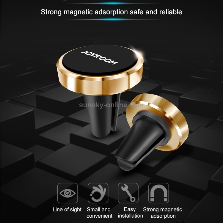 JOYROOM JR-ZS122 Universal Magnetic Car Air Outlet Vent Mount Phone Holder Stand JOYROOM JR-ZS122 Universal Magnetic Car Air Outlet Vent Mount Phone Holder Stand