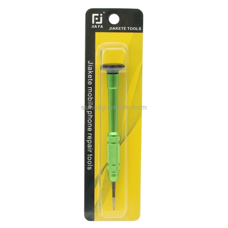 Green Allcecase Cell Phone Repair Screwdrivers for JF-609-2.5 Hollow Cross Tip 2.5 Middle Bezel Repair Screwdriver Color : Gold 