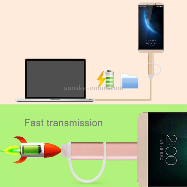 1m 3 in 1 Woven Style 8 Pin & USB-C / Type-C 3.1 & Micro USB to USB 2.0 Data / Charging Cable 1m 3 in 1 Woven Style 8 Pin & USB-C / Type-C 3.1 & Micro USB to USB 2.0 Data / Charging Cable