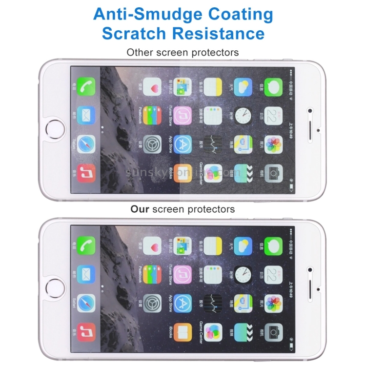 GOOSPERY For iPhone 6 & 6s 0.26mm Ultra thin 9H Surface Hardness 2.5D Curved Edge Tempered Glass Screen Film GOOSPERY For iPhone 6 & 6s 0.26mm Ultra thin 9H Surface Hardness 2.5D Curved Edge Tempered Glass Screen Film
