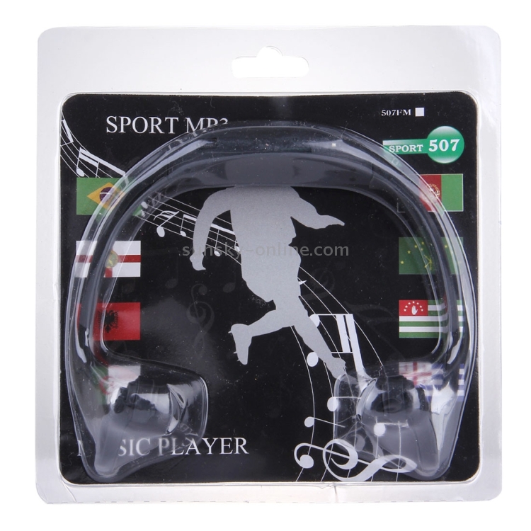 507 Life Waterproof Sweatproof Stereo Wireless Sports Earbud Earphone In-ear Headphone Headset with Micro SD Card Slot